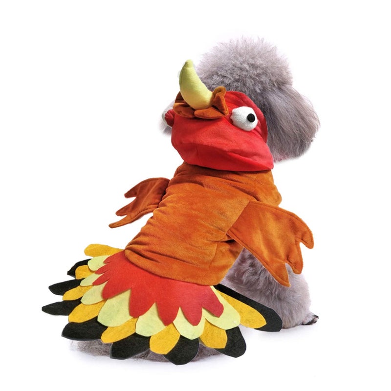 BWOGUE Turkey Dog Costume Thanksgiving Apparel Pet Costume for Dogs and Cats - Image 5
